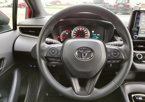 Toyota Corolla cena 78500 przebieg: 27494, rok produkcji 2019 z Bychawa małe 211